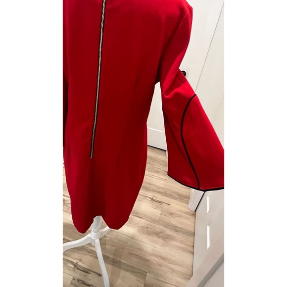 STUDIO ONE NEW YORK RED  DRESS - Picture 2 of 5